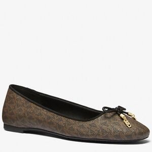 Michael Kors Women's Nori Logo Ballet Flats